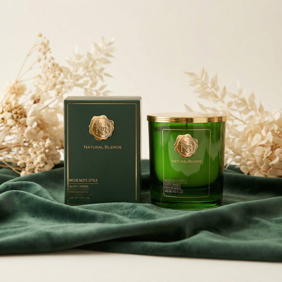Niche Note Style Candle